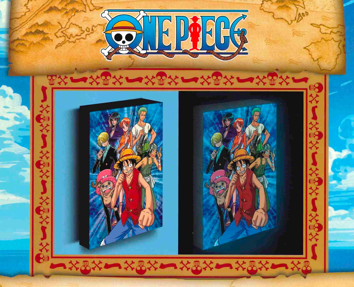 Canva lumineux one piece