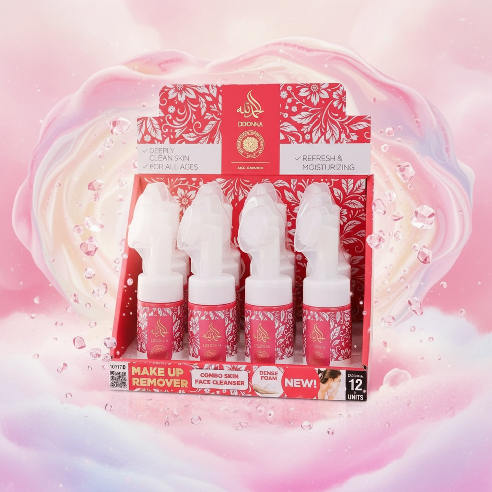 Mousse démaquillante candy