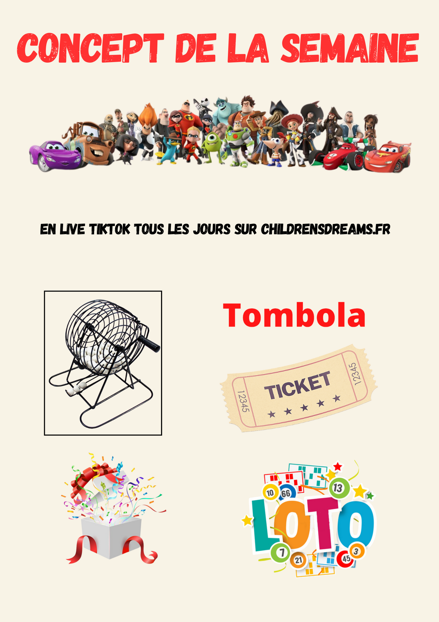 Concept de la semaine