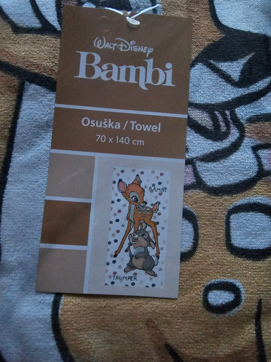 Serviette bambi et panpan