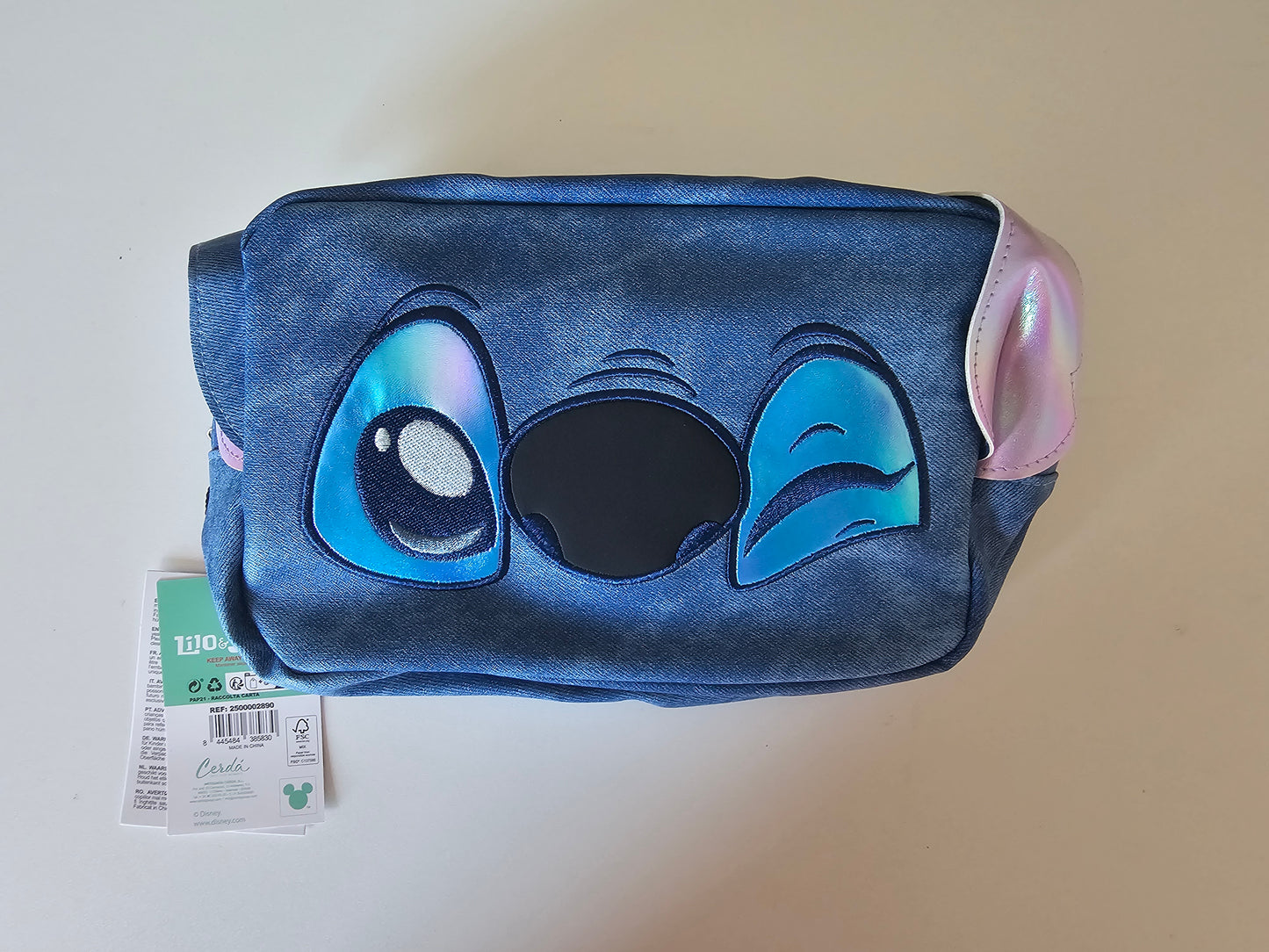 Trousse de toilette stitch 23 cm