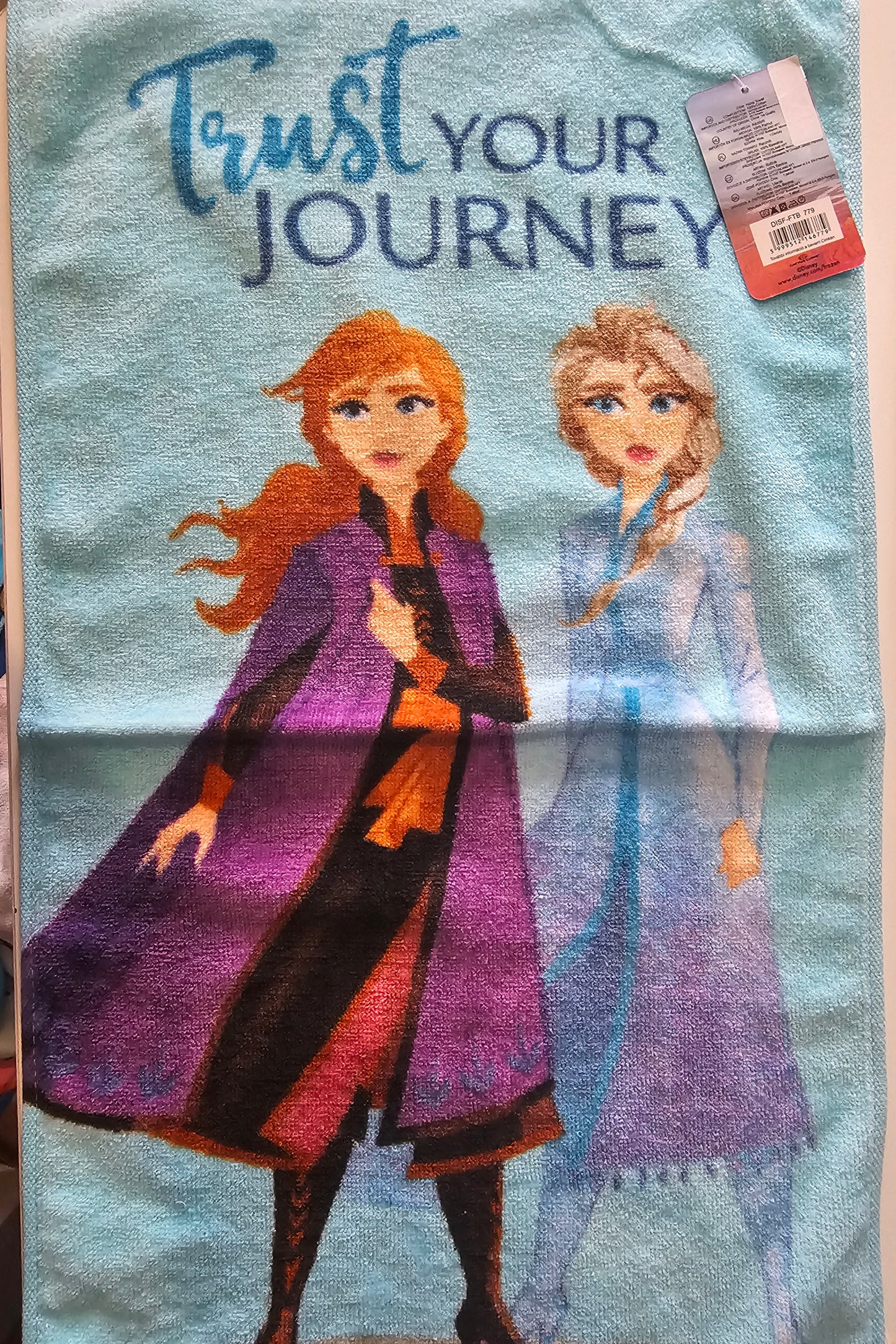 Serviette visage reine des neiges