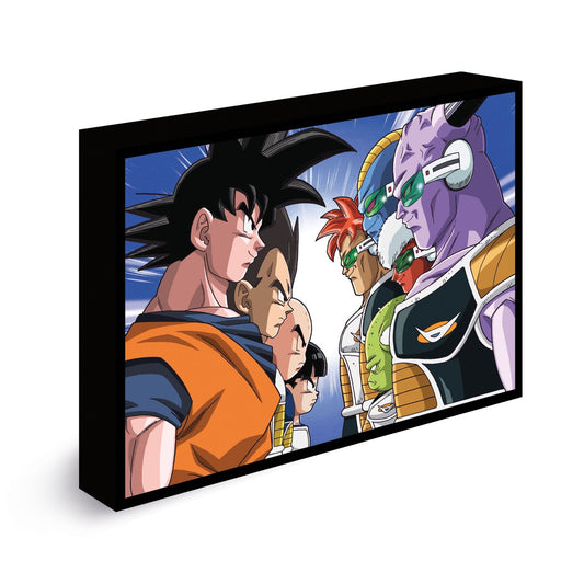 Canva lumineux dragon ball z