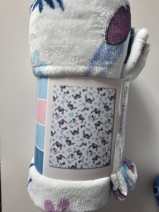 Plaid stitch bleu clair