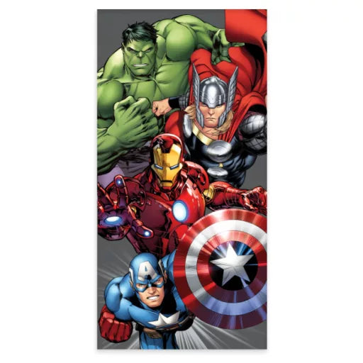 Serviette 100% coton avengers