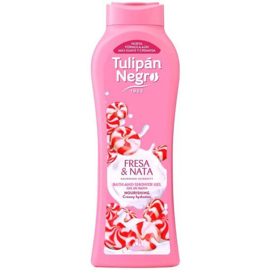 Gel douche tulipan fraise chantilly