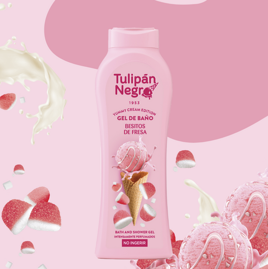 Gel douche tulipan besitos fresa