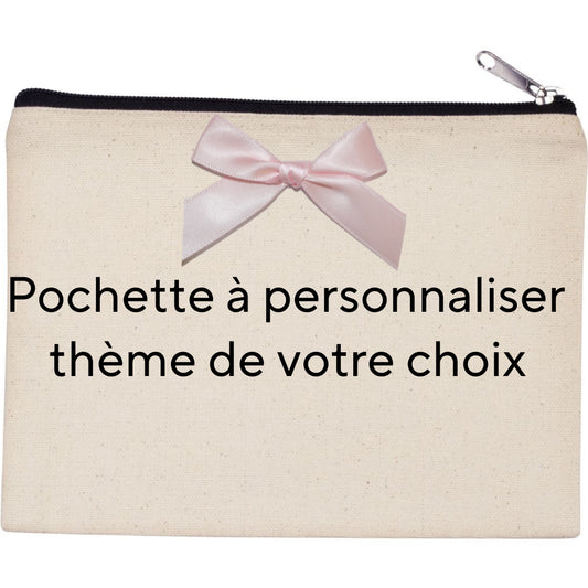 Pochette à personnaliser