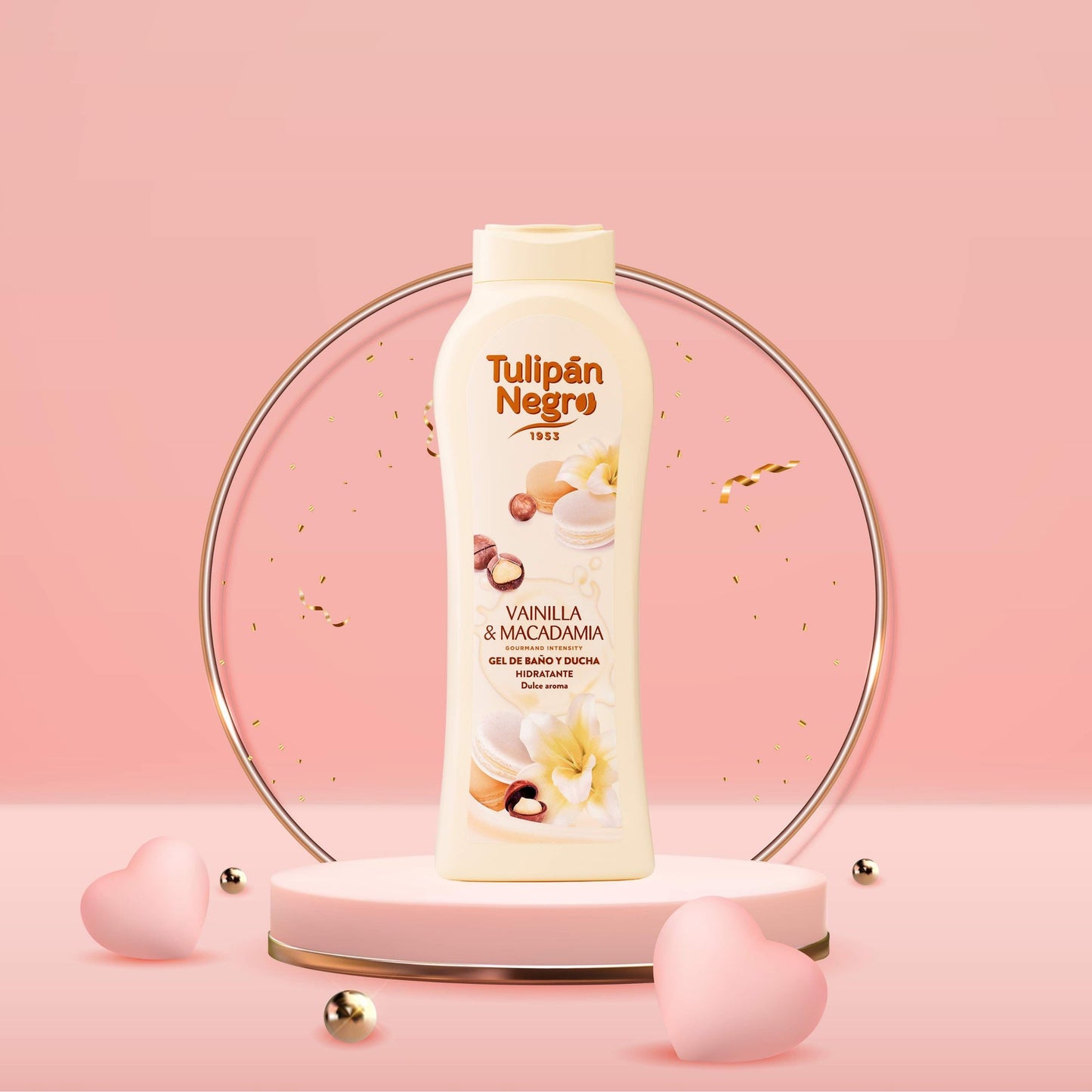 Gel douche tulipan vanille & macadamia