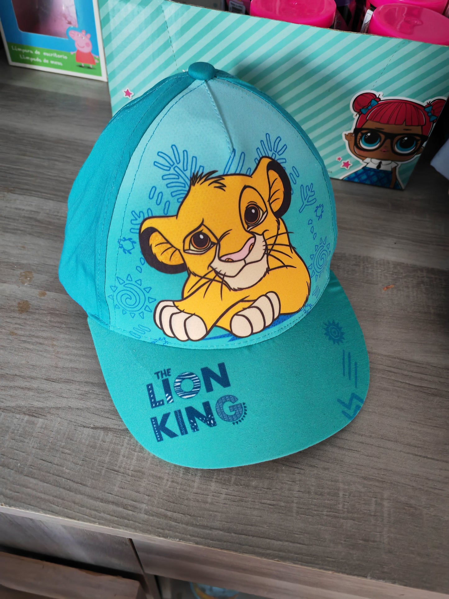 Casquette roi lion