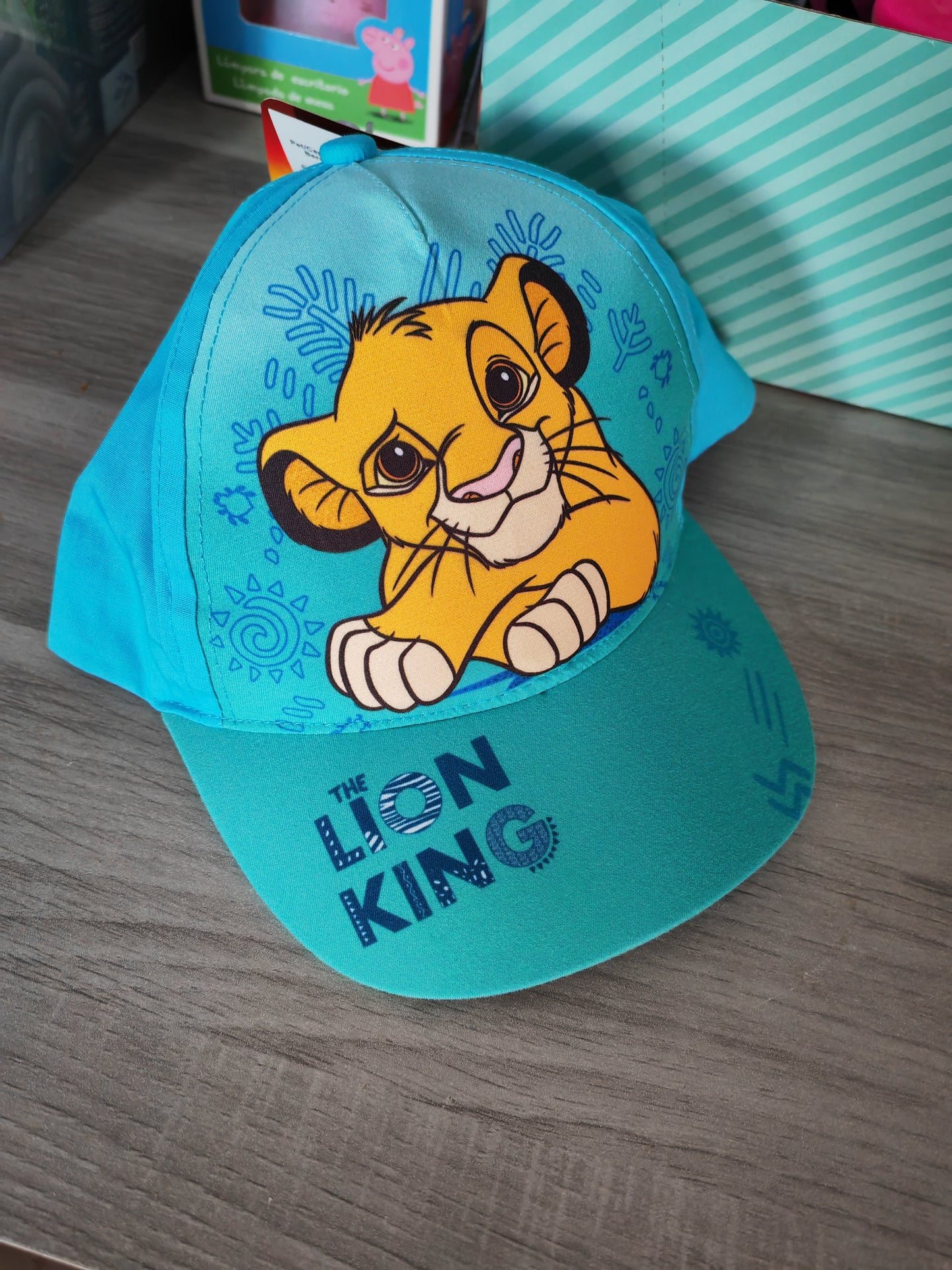 Casquette roi lion